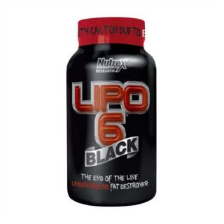 Nutrex Lipo 6 Black - 120 Kapseln
