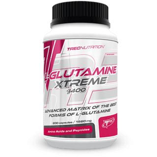 TRECNUTRITION L-Glutamine Xtreme 1400 - 200 Kapseln