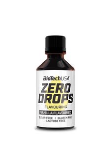 Biotech USA Zero Drops - 50 ml Vanilla