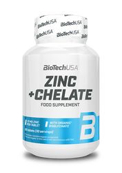 Biotech USA Zinc + Chelate  - 60 Tabletten