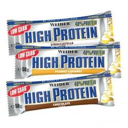 WEIDER Low Carb Protein Bar - 50g Erdnuss-Karamel