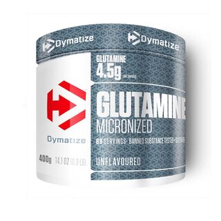 Dymatize Nutrition Glutamine Micronized - 400g Pulver Neutral