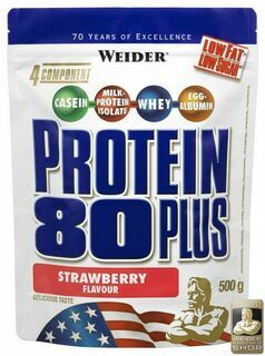 WEIDER Protein 80 Plus - 500g Himbeer-Sahne