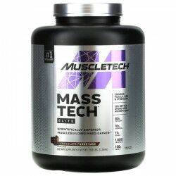 Muscletech Mass Tech Elite - 3180g Chocolate Fudge Cake