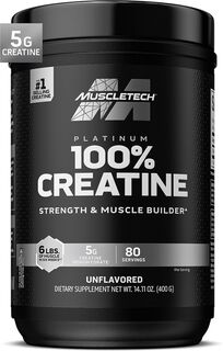 Muscletech Platinum 100 % Creatine - 400g Neutral