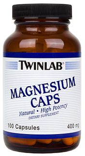 TWINLAB Magnesium Caps - 100 Kapseln