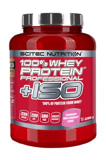 Scitec Nutrition 100% Whey Protein Professional + Iso -...