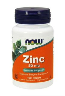 NOW Zinc 50mg  100 Tableten