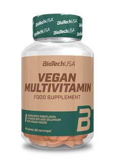 Biotech USA Vegan Multivitamin - 60 Tabletten