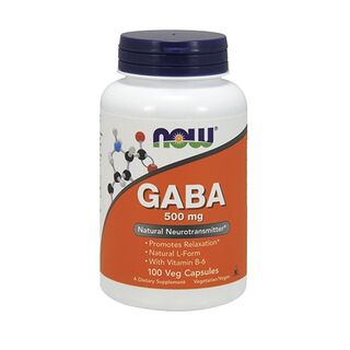 NOW GABA 500 mg - 100 Kapseln