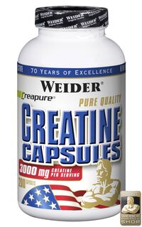 WEIDER Pure Creatine Capsules - 200 Kapseln