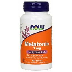 NOW Melatonin - 100 Tabletten