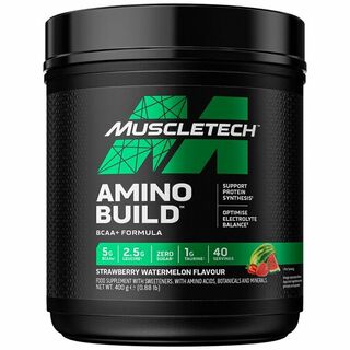 Muscletech Amino Build - 400  g Pulver Strawberry Watermelon