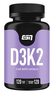 Esn Vitamin D 3 K 2 - 120 Vegan Kapseln ( NUR IM LADEN...