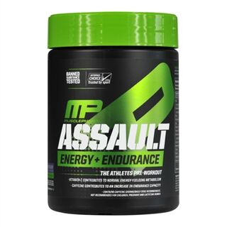 MusclePharm Assault - 345 g Pulver Green Apple