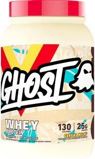 Ghost Whey Protein Isolat - 924 g Pulver Peanut Butter Creal Milk