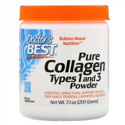 Doctors Best Pure Collagen Types 1 and 3 Powder - 200 g...
