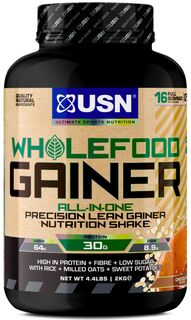 USN Wholefood Gainer - 2 Kg Pulver Banana Bluberry Pancake