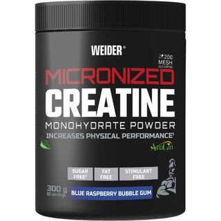 WEIDER Micronized Creatine - 300 g Pulver Blue Raspberry