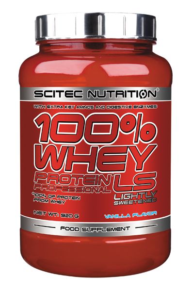 Scitec Nutrition 100% Whey Protein Professional LS - 920g Vanille - S ...