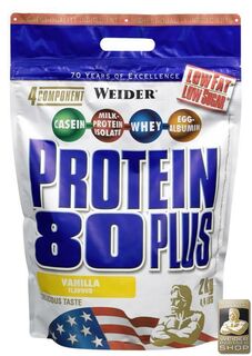 WEIDER Protein 80 Plus - 2000g Vanille