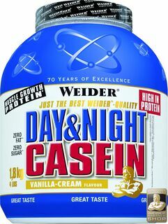 WEIDER Day& Night Casein  - 1800g Vanilla - Cream