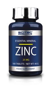 Scitec Nutrition Zinc 25 mg - 100 Tabletten